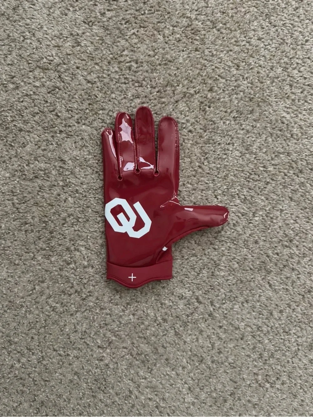 OU Football Player Exclusive Team Issued Jordan Football Glove Right Hand Mens L